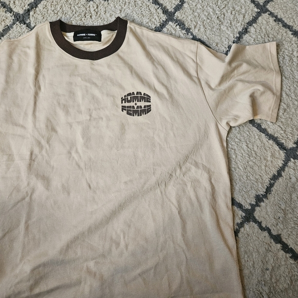 Homme + Femme Mens 100% Cotton T-shirt Xl - Picture 2 of 8